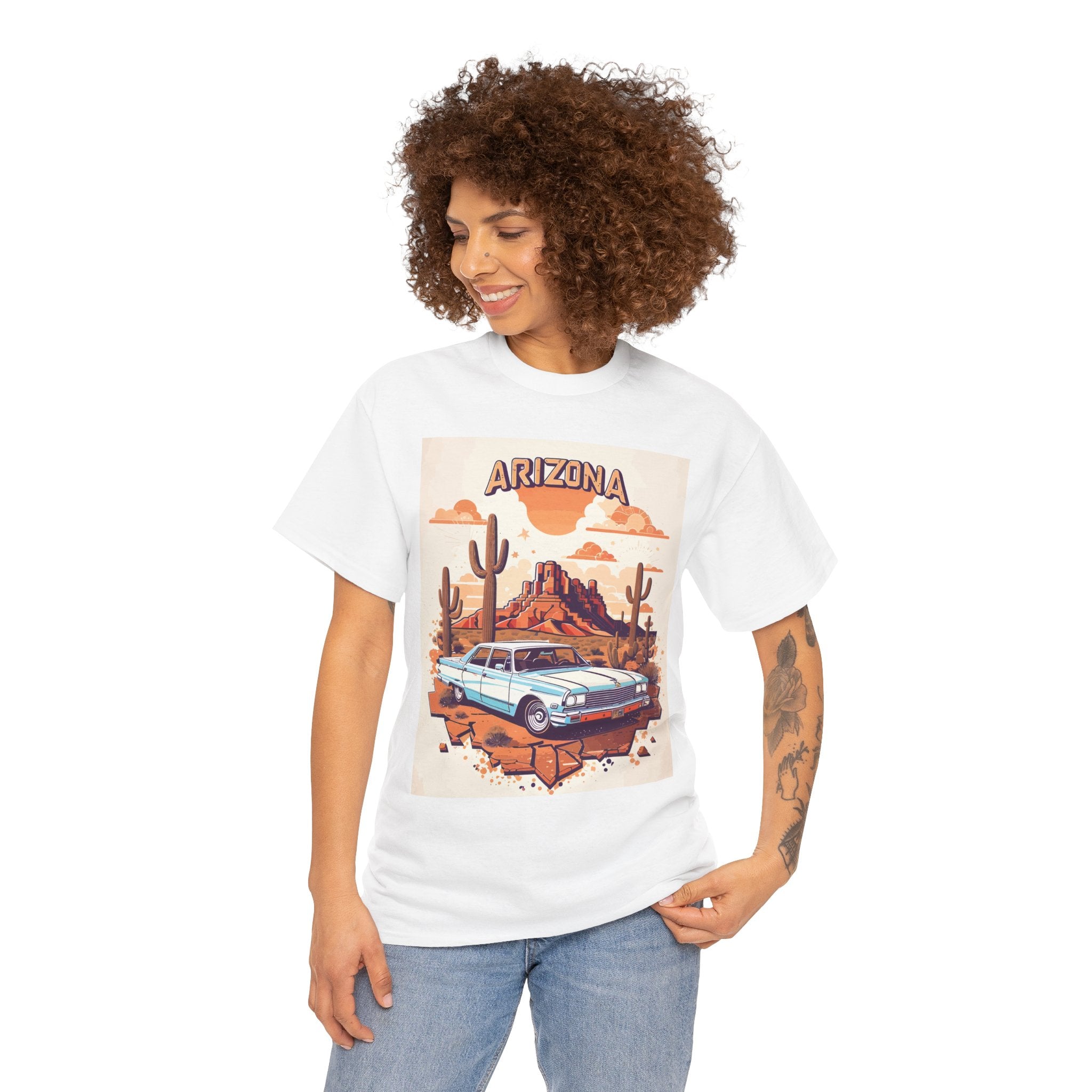 Unisex Heavy Cotton Tee | Comfortable Stylish T-Shirt for Custom Graphics & Personalizing